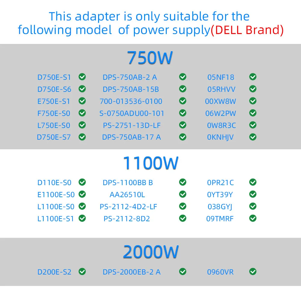 Обновете конектор за захранване ATX 18 + 12PIN до 16x 6Pin захранване Breakout Board Адаптер Преобразувател 12V за захранване Dell и майнинга БТК . ' - ' . 5