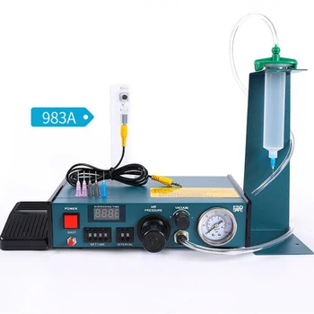 983A автоматична машина за дозиране на лепило, машина за пълнене на лепило с цифров дисплей, ръчна машина за впръскване на лепило с UV-силиконово покритие