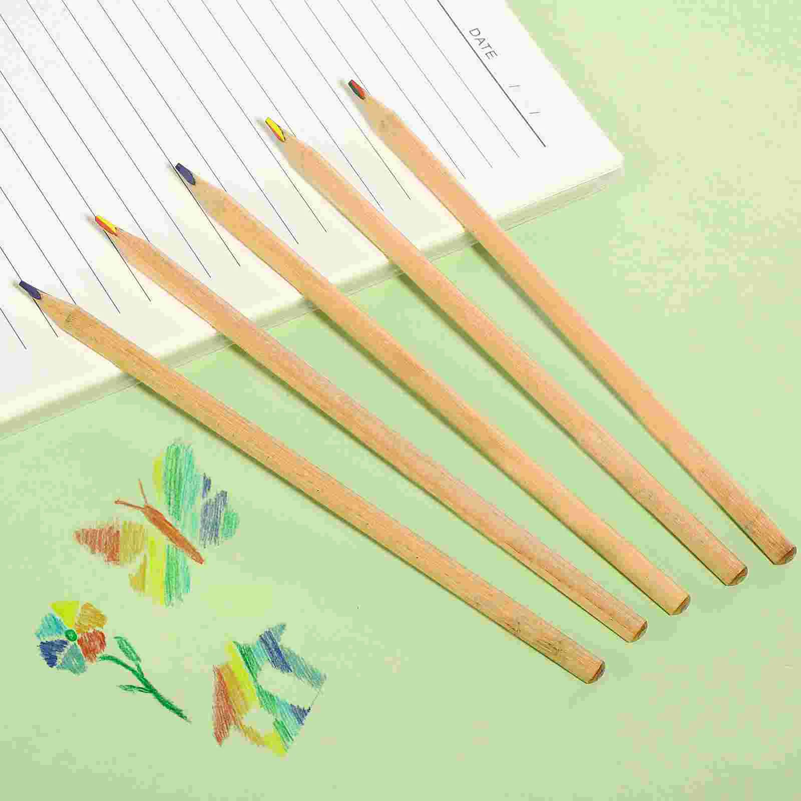 10 бр. Цветни моливи Rainbow, моливи за чертане, аксесоари за деца, студенти . ' - ' . 5