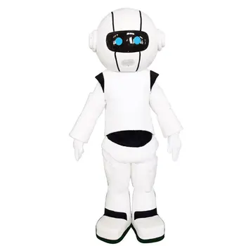 Cartoony робот, костюми на талисмани, която симулира робот, подпори за cosplay, Коледно парти, за Хелоуин, Карнавал, определени за разходка, както за възрастни