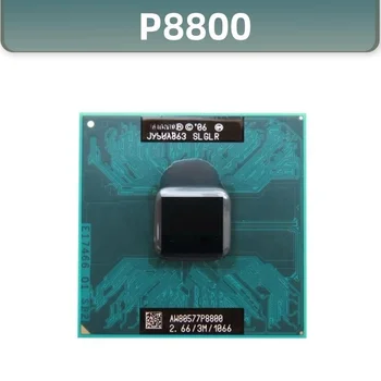Core 2 Duo Mobile P8800 SLGLR 2,6 Ghz се Използва двуядрен двухпоточный процесор 3M 25W Socket P