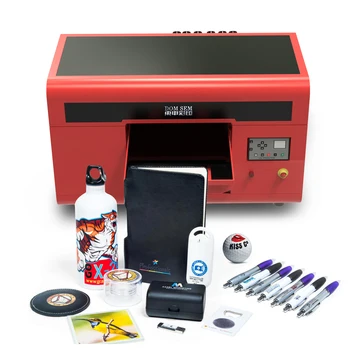 DOMSEM 3360 Мастилено-струйни Автоматично UV принтер A3 + LED с лак за своята практика за телефон, Печатни машини за хартия, дърво, 3D UV принтер