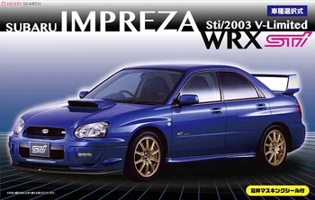 Fujimi 1:24 Impreza WRX Sti/2003 V-Limited 03940 JDM, Лимитирана серия, колекция от модели за статично сглобяване, Играчки, Подаръци