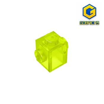 Gobricks GDS-649 BRICK 1X1 W. 2 дръжките са съвместими с lego 47905 детски образователни строителни блокове на 