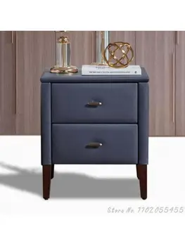Gujia home модерен прост и универсален американски лампа, луксозен малка странична масичка, шкаф за съхранение на мебели за спалня на високи крака