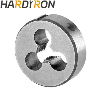 Hardiron Metric кръгла плашка за резби М2.2X0.45, Машинно плашка за резби М2.2 x 0.45 Дясна ръка