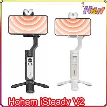 Hohem iSteady V2 AI Проследяване Gimbal 3-Аксиален Сгъваем Ръчен Стабилизатор с Управление с Жестове 259g Creative Vlog за iPhone12 Pro/Max