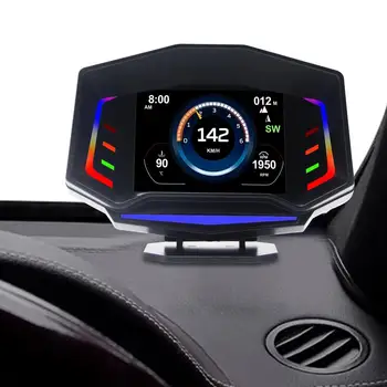 HUD дисплей За Автомобили OBD2 Универсален Автомобилен HUD-Head Up Дисплей Дигитален Авто HUD-Head-Up Дисплей Двухрежимный OBD2/GPS на Предното стъкло