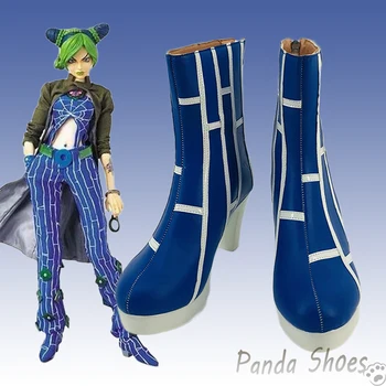 Jojo ' s Bizarre Adventure Куджо Джорин/ обувки за cosplay в стила Аниме, обувки Cos Куджо Jolin, подпори за cosplay, обувки за парти на Хелоуин