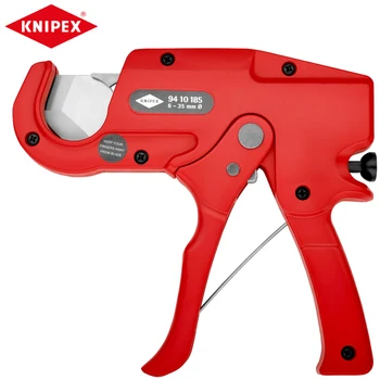 KNIPEX 94 10 185 Труборез за пластмасови тръби (окабеляване на работа), Удобна, Бърза и ефективна работа