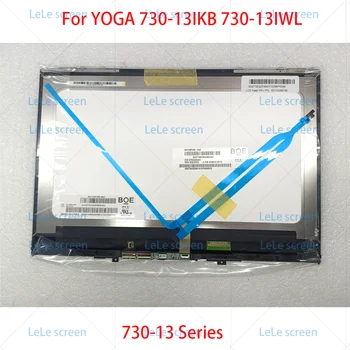 LCD дисплей За Lenovo YOGA 730-13 Дигитайзер В Събирането на YOGA 730-13IKB Сензорен екран 81CT 730-13IWL 81JR FHD 5D10Q89746 FRU 32955790997 LCD дисплей