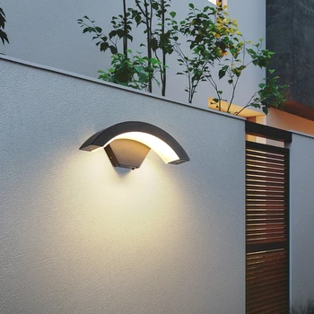 Led монтиран на стената Лампа Водоустойчива IP65 алуминий, с монтиран на стената лампа 18 W 24 W 30 W 36 W 85 ~ 265 В Led уличен Фенер за верандата, За външно осветление