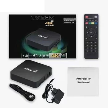 MXQ Pro Smart TV BOX Android Двойна WiFi 1 GB RAM И 8 GB ROM 3D мултимедиен плейър на Youtube 4K телеприставка Smart Tv Box Глобалната версия