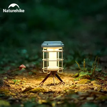 Naturehike Преносима лампа за къмпинг на открито на Палатка Usb-лампа за зареждане на Ipx5 Водоустойчив Осветление Лампа за пикник и разходки