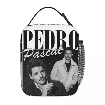 Pedro Pascal Класически Изолирани Чанти за Обяд Кутия за съхранение на Продукти за многократна употреба Термохолодильник Bento Box Travel