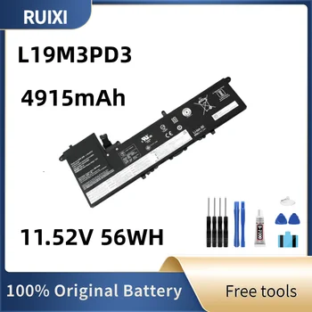RUIXI Оригинална Батерия за лаптоп L19M3PD3 За Ideapad S540-13API 81XC 13IML 81XA Pro 13 Серия 5B10V27763 SB10W67179 L19L3PD3