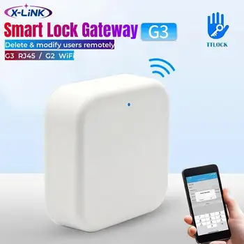 TTLOCK G2/G3 WiFi Портал за Интелигентни Врати на замъка Bluetooth TTlock Телефон Дистанционното Управление Отключване ЗАКЛЮЧВАНЕ На Bluetooth, WiFi Конвертор RJ-45