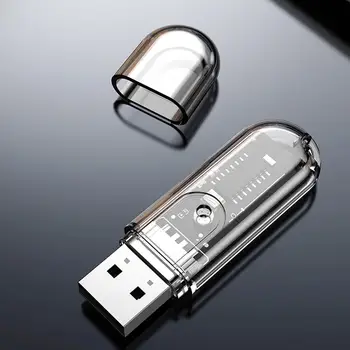 USB Bluetooth адаптер 5.3 Компютърен безжичен предавател, Приемник, аудио жак за автомобилния компютър, Усилвател динамика, voice