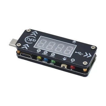 USB Зарядно устройство за стартиране на зареждане Волтметър Амперметър 5/9/12/15/20/PPS PD2.0 PD3.0 Type-C USB устройство за стръв за зарядното устройство PD