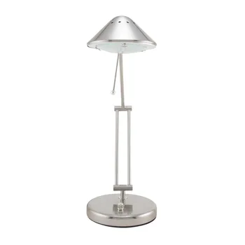 V-Light 15-инчов халогенна лампа от полиран никел с мощност 50 Вата с 3-точков регулируем за монтиране на стена