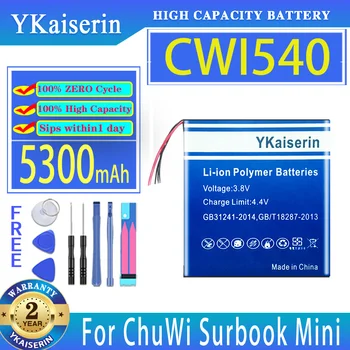 YKaiserin 5300 mah Батерия За Преносим ChuWi Surbook Mini CWI540 NV30140146-2S Батерии за tablet PC