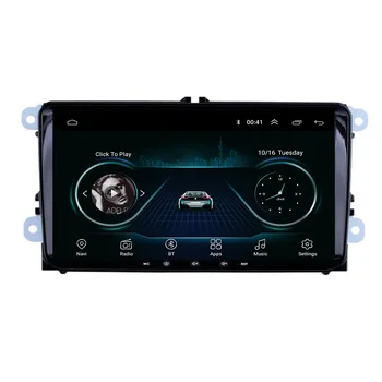 Авто Мултимедиен плейър 2Din Android 12 за VW/Фолксваген Голф/Поло/Тигуан/като пасат/b7/b6/SEAT/leon/Skoda/Octavia Радио GPS