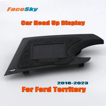 Авто Централен дисплей FaceSky HUD За Ford Territory (CX743) 2018-2023 Автомобилни Електронни Аксесоари Проектор предното стъкло с изглед отпред