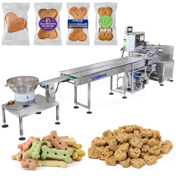 Автоматична машина за броене и опаковане на Закуски за домашни любимци, Бисквити, Хляб, лакомство за кучета
