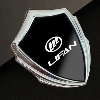 Автомобилна Стикер 3D Стил на Емблемата на Стикер за пребоядисване на каросерията на Автомобила на Стикера на Иконата на Аксесоари За интериора Метални Автомобили на стикер за Lifan
