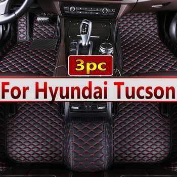 Автомобилни постелки за Hyundai Tucson 2015 2016 2017 2018 Потребителски автоматично накладки за Краката Автомобилни Килими аксесоари