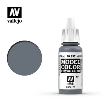Акрилни бои Vallejo AV Испания 70992 160 Грейс Неутрално-сив модел, боядисани ръчно на водна основа Gunpla Gunda