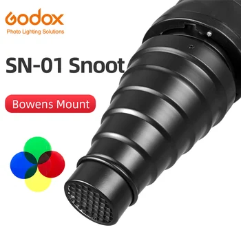 Аксесоари за студийната светкавица GODOX SN-01 Bowens Large Snoot Професионални Студийни тела са Подходящи за S-Type DE300 SK400 II