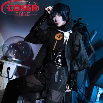 Аниме игра COSER TRIBE Genshin Impact Tirailleur Пълен комплект костюми за ролеви игри на Хелоуин и Карнавал