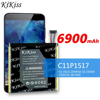  Батерия KiKiss голям капацитет 6900 ма C11P1517 за tablet PC ASUS ZENPAD 10 Z300M Z300CNL 6B P00C
