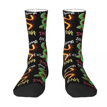 Биология, генетика, ДНК, РНК, за Еднократна употреба подарък чорапи Harajuku, Висококачествени Чорапи, всесезонни чорапи за унисекс, коледни подаръци