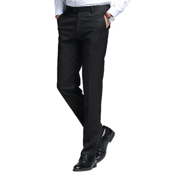 В наличност XS-6XL, Черни костюмные панталони, търговия на Едро, Големи мъжки панталони, Булчински облекла, Само 1 Панталон, мъжки дрехи