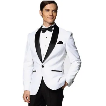 Висококачествен костюм за младоженеца, елегантен модерен мъж официален сватбен костюм с катарама, кума най-новата мода
