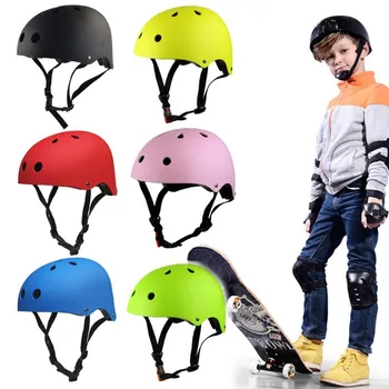 Висококачествена защита за възрастни и деца от каране на велосипеди, каски за скейтборд, заглушителен със защитата на шлем за спортове на открито