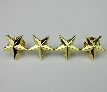 . Военен икона на капачката-вземете с четири звезди, на жени със златна звезда 2 3/4 