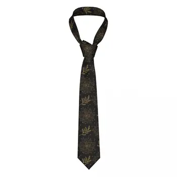 Вратовръзка с Коледни листа За Мъже, Женски Вратовръзка, Аксесоари за дрехи