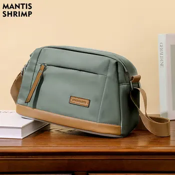 Дамска чанта, Нова модерна чанта-месинджър през рамо, за студентки, найлонови дамски чанти Bolsas, Лятна чанта, Дизайнерски случайни портфейл
