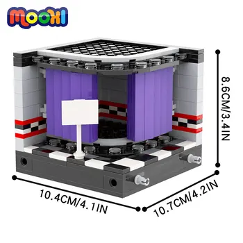 Детска Модел MOOXI Живописна Блок, Строителство тухла, Развитие на играчка За деца, подарък 