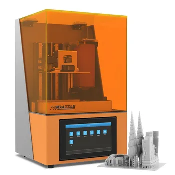 Дизайн и производство на бижута от 3D-восък Impresora, печат на 3D-принтер от течнокристална катран