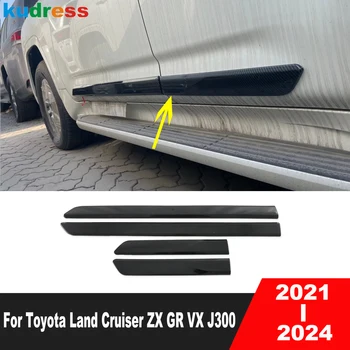 Довършителни странична врата на Купето Toyota Land Cruiser ZX GR VX J300 2021 2022 2023 2024 Карбоновая Врата Таблото на Автомобила С Серпантином Аксесоари