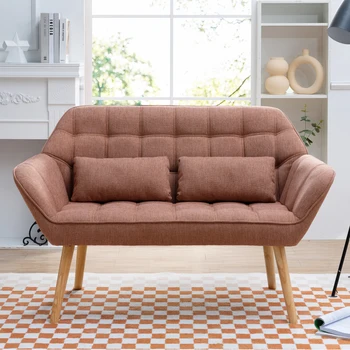 Ергономичен диван с ширина 50 инча с възглавница