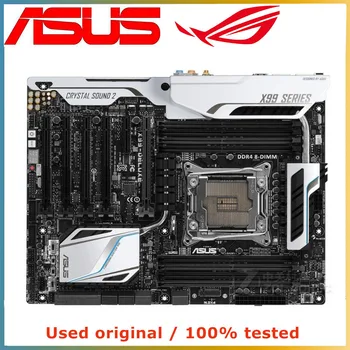 За ASUS X99-DELUXE дънната Платка на компютъра LGA 2011-3 DDR4 64G За Десктоп дънна платка Intel X99 SATA III PCI-E 3,0x16