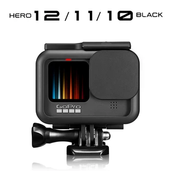 За GoPro Hero12 11 10 9 Черна защитна рамка за Носене Капак на обектива Защитен калъф Аксесоари Cag Go Pro