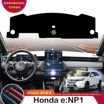 За Honda e: NP1 2022-2023 eNP1 Авто Подложка за арматурното табло, Мат, Анти-UV, Противоскользящий Automobile калъф, Кожени Аксесоари за арматурното табло