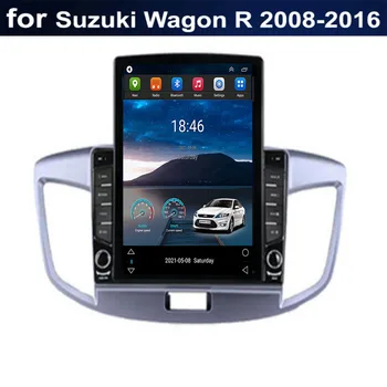 За Tesla Стил 2 Din Android 12 Автомобилен Радиоприемник За Suzuki Wagon R 2008-23 2036 Мултимедиен Плейър GPS Стерео Carplay RDS Камера