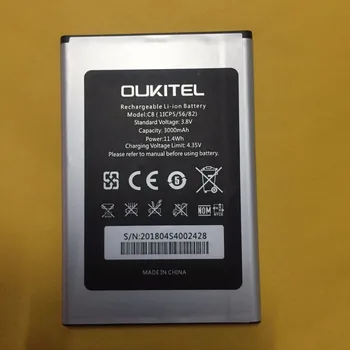 За батерията Oukitel C8 Батерия за мобилен телефон Oukitel C8